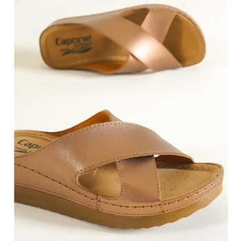 capone outfitters mules - brown - flat σε προσφορά