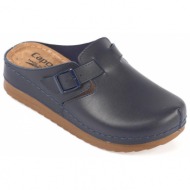  capone outfitters mules - dark blue - flat
