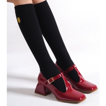 capone outfitters high heels - burgundy σε προσφορά