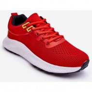  classic ανδρικά αθλητικά παπούτσια lace-up red jasper