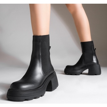 marjin ankle boots - black - block σε προσφορά