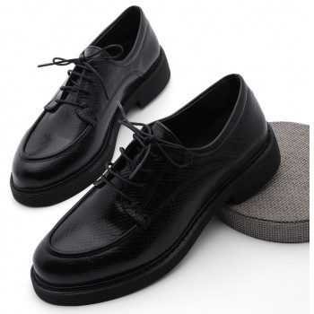 marjin oxford shoes - black - flat σε προσφορά