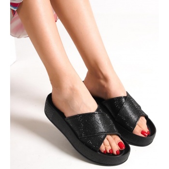 capone outfitters mules - black - block σε προσφορά