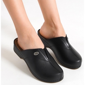 capone outfitters mules - black - flat