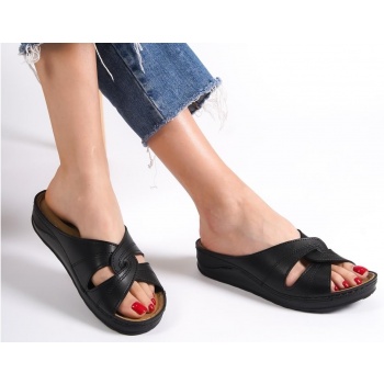 capone outfitters mules - black - flat σε προσφορά