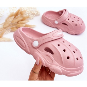 παιδικές παντόφλες αφρού crocs pink σε προσφορά