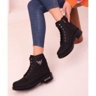  soho μαύρες-μαύρες γυναικείες μπότες &; μποτάκια 13779