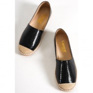  capone outfitters espadrilles - black - flat