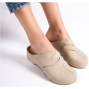 capone outfitters mules - beige - flat σε προσφορά