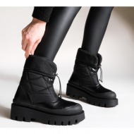  marjin snow boots - black - flat