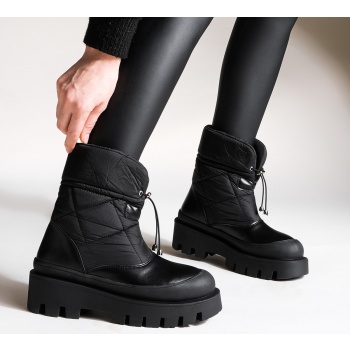 marjin snow boots - black - flat σε προσφορά