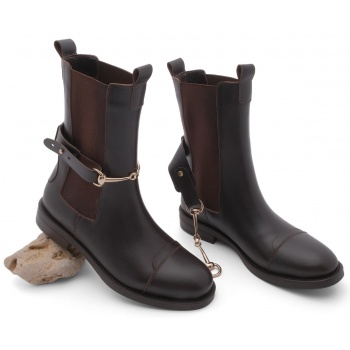 marjin ankle boots - brown - flat σε προσφορά