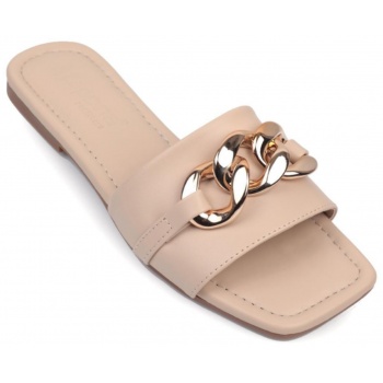 capone outfitters mules - beige - flat σε προσφορά