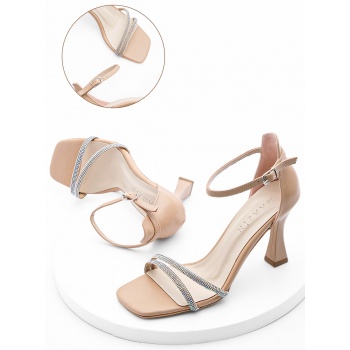 marjin evening shoes - beige - stiletto