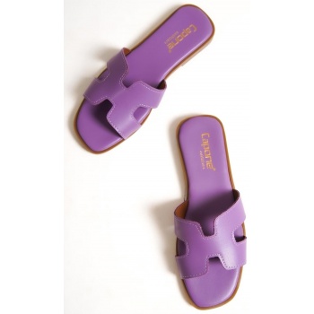 capone outfitters mules - purple - flat σε προσφορά