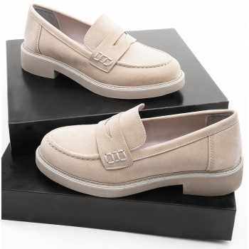 marjin loafer shoes - beige - flat σε προσφορά