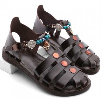 marjin sandals - brown - flat σε προσφορά