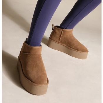marjin ankle boots - brown - block σε προσφορά