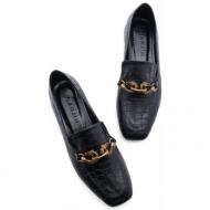  marjin loafer shoes - black - block