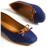  capone outfitters ballerina flats - blue - flat