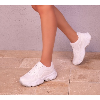 soho white women`s sneakers 15765