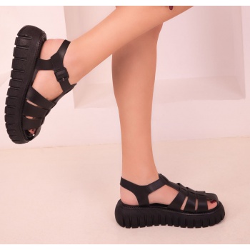 soho black women`s sandals 17851 σε προσφορά