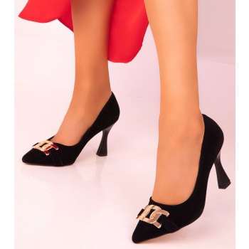 soho black suede women`s classic heeled σε προσφορά
