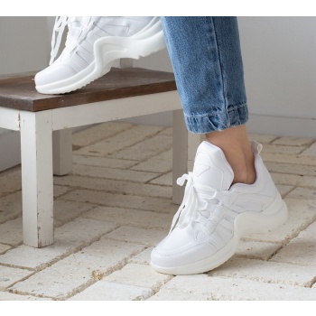 inan ayakkabı women`s white sneakers σε προσφορά
