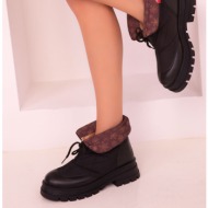  soho women`s black boots & booties 17613
