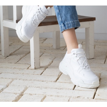 inan ayakkabı women`s white sneaker σε προσφορά