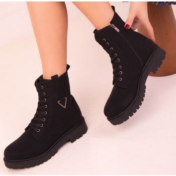 soho women`s black boots & booties 17695 σε προσφορά