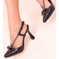 soho black women`s classic heeled shoes 17768