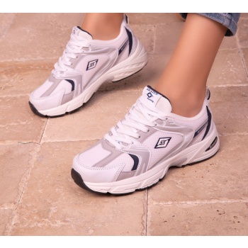 soho white-navy blue women`s sneakers σε προσφορά