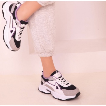 soho women`s ice-white-lilac sneakers