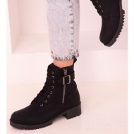  soho women`s black boots & booties 17680,