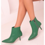  soho green women`s boots & booties 17434