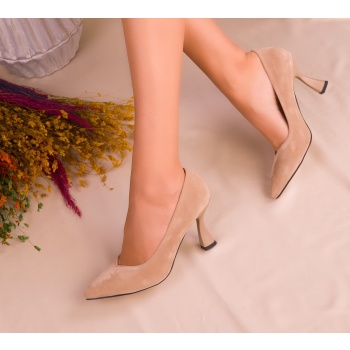 soho women`s skin suede classic heeled