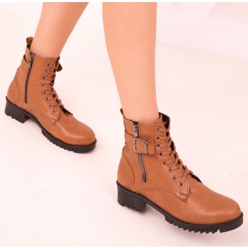soho tan women`s boots & booties 17680,