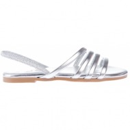  yaya by hotiç sandals - silver-colored - flat