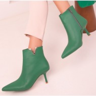  soho green women`s boots & booties 17499