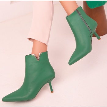 soho green women`s boots & booties 17499 σε προσφορά
