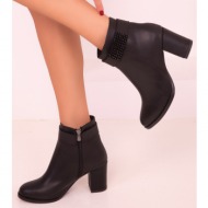  soho black women`s boots & booties 15372