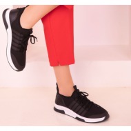  soho women`s black sneakers 16278