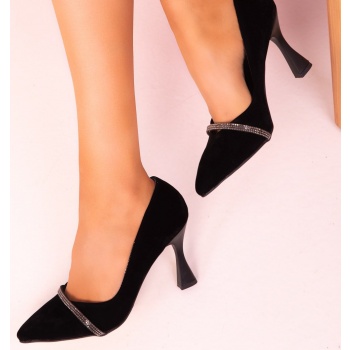 soho black suede women`s classic heeled σε προσφορά