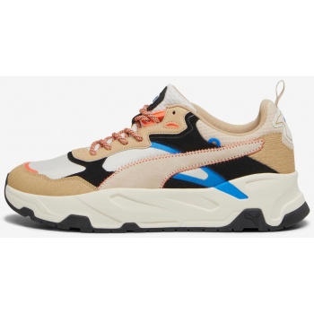 beige mens sneakers puma trinity open σε προσφορά