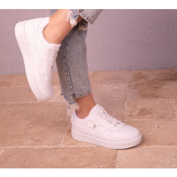 soho women`s white sneakers 15278 σε προσφορά