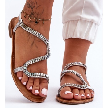 women`s lace-up sandals with hayen σε προσφορά