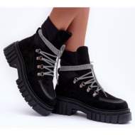 women`s suede shoes with black acorn lacing