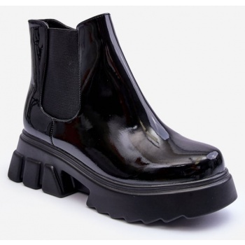 women`s shiny slim shoes black brizora σε προσφορά