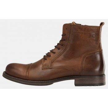 brown men`s leather ankle boots jack σε προσφορά